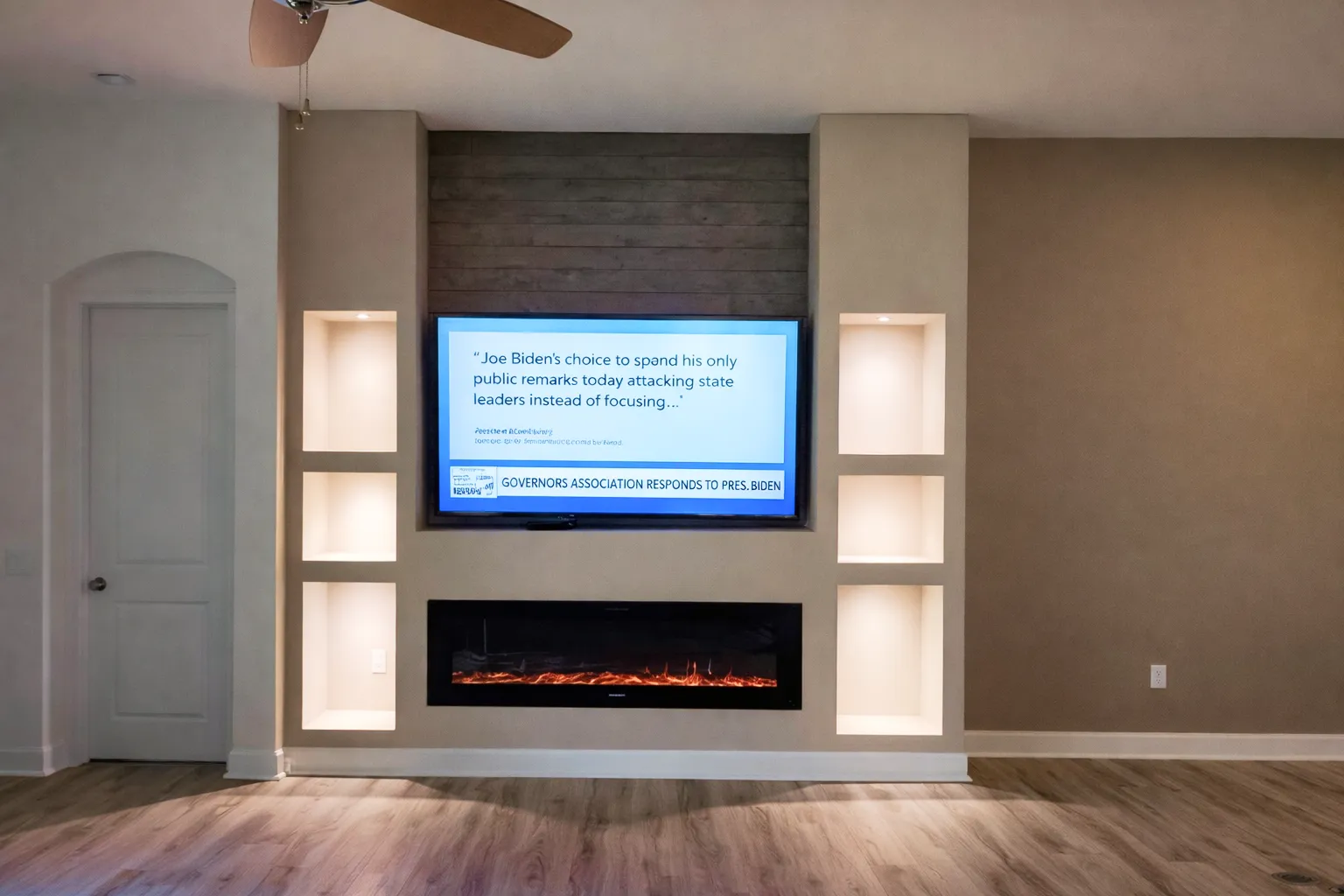 Drywall shelves work