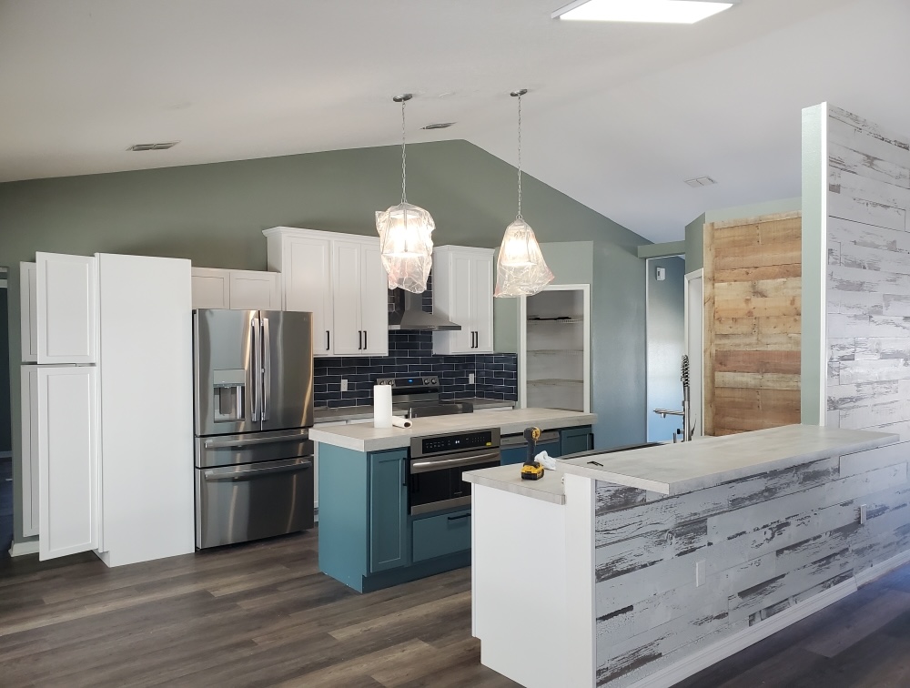 Kitchen remodeling job in Brooksville FL